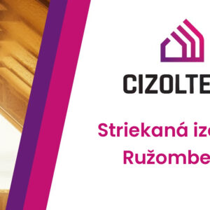 Striekaná izolácia Ružomberok za 68€ Striekaná izolácia Ružomberok